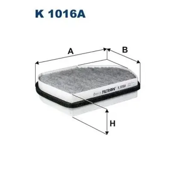 Filtron Polen Filtresi (Karbonlu) – K1016A / OEM A2108300918 ürün görseli