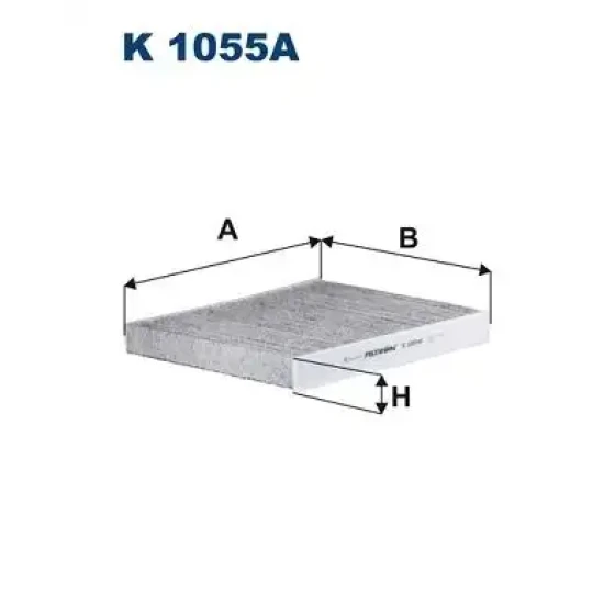 Filtron Polen Filtresi (Karbonlu) – K1055A ürün görseli
