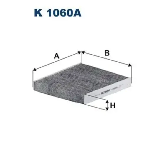 Filtron Polen Filtresi (Karbonlu) – K1060A / OEM 87139YZZ53 ürün görseli