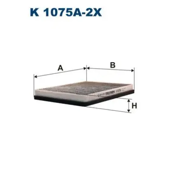 Filtron Polen Filtresi (Karbonlu) – K1075A-2X ürün görseli