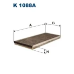 Filtron Polen Filtresi (Karbonlu) – K1088A / OEM A9018300418