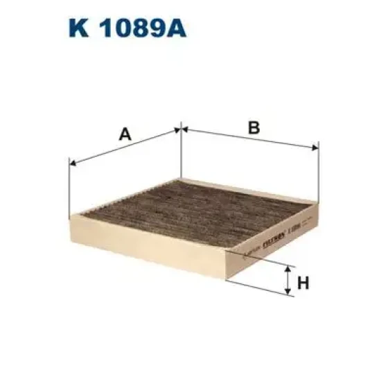 Filtron Polen Filtresi (Karbonlu) – K1089A ürün görseli