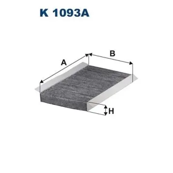 Filtron Polen Filtresi (Karbonlu) – K1093A ürün görseli