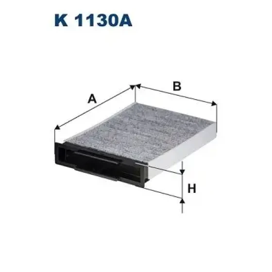 Filtron Polen Filtresi (Karbonlu) – K1130A / OEM 8671017374 ürün görseli
