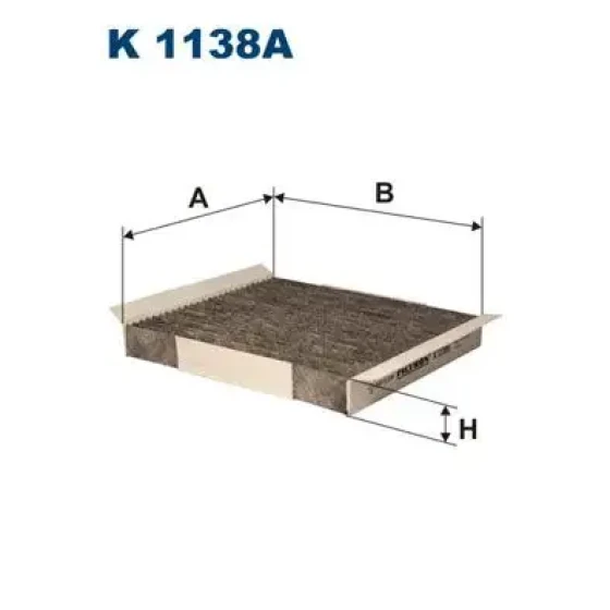 Filtron Polen Filtresi (Karbonlu) – K1138A ürün görseli