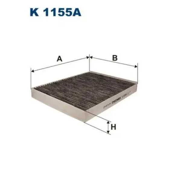 Filtron Polen Filtresi (Karbonlu) – K1155A ürün görseli