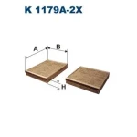 Filtron Polen Filtresi (Karbonlu) – K1179A-2X / OEM 6447VX