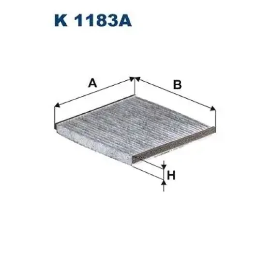 Filtron Polen Filtresi (Karbonlu) – K1183A / OEM G3010AG100 ürün görseli