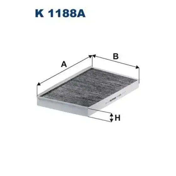 Filtron Polen Filtresi (Karbonlu) – K1188A / OEM A6398350347 ürün görseli