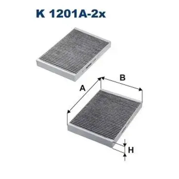 Filtron Polen Filtresi (Karbonlu) – K1201A-2X / OEM A2218300318