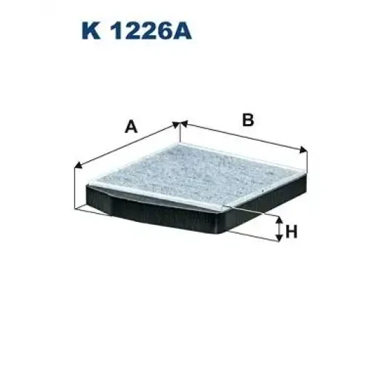 Filtron Polen Filtresi (Karbonlu) – K1226A ürün görseli