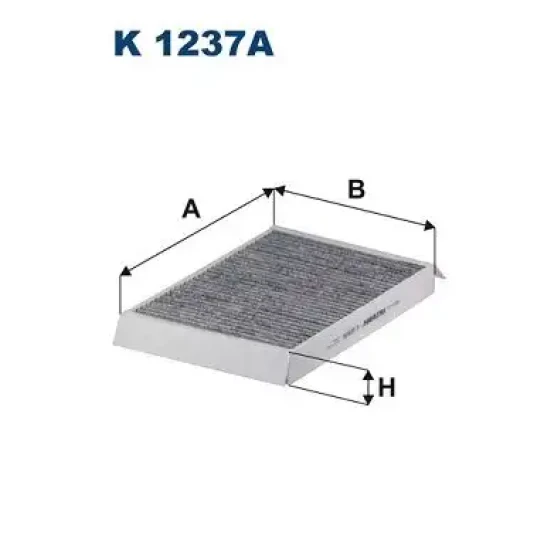 Filtron Polen Filtresi (Karbonlu) – K1237A ürün görseli