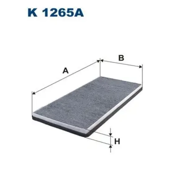 Filtron Polen Filtresi (Karbonlu) – K1265A ürün görseli