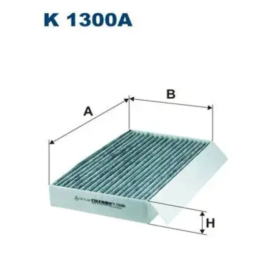 Filtron Polen Filtresi (Karbonlu) – K1300A / OEM 272776811R ürün görseli