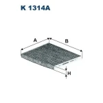 Filtron Polen Filtresi (Karbonlu) – K1314A