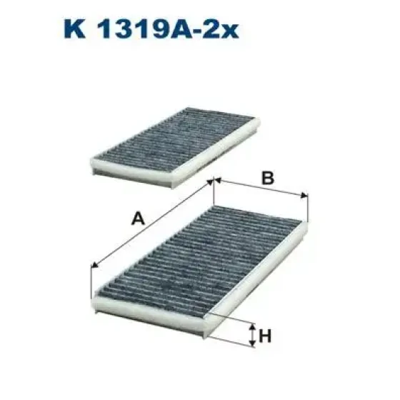 Filtron Polen Filtresi (Karbonlu) – K1319A-2X ürün görseli