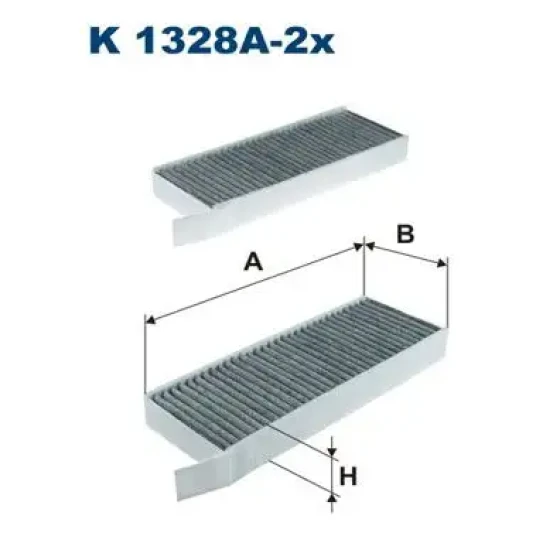 Filtron Polen Filtresi (Karbonlu) – K1328A-2X ürün görseli