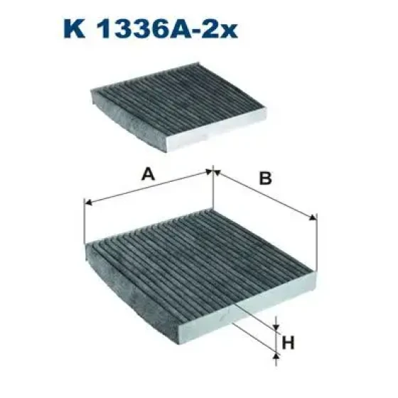 Filtron Polen Filtresi (Karbonlu) – K1336A-2X ürün görseli