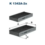 Filtron Polen Filtresi (Karbonlu) – K1342A-2X