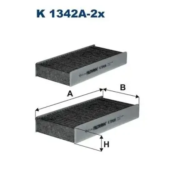 Filtron Polen Filtresi (Karbonlu) – K1342A-2X ürün görseli