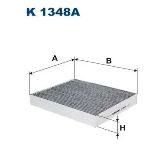 Filtron Polen Filtresi (Karbonlu) – K1348A / OEM DG9H18D483BA ürün görseli