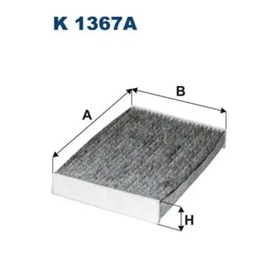 Filtron Polen Filtresi (Karbonlu) – K1367A / OEM 272774BR0A ürün görseli