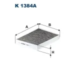 Filtron Polen Filtresi (Karbonlu) – K1384A