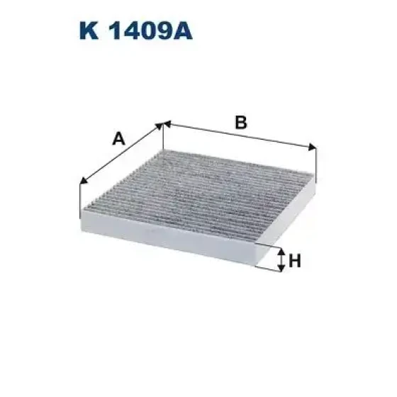 Filtron Polen Filtresi (Karbonlu) – K1409A / OEM 971331R000ATK ürün görseli