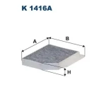 Filtron Polen Filtresi (Karbonlu) – K1416A