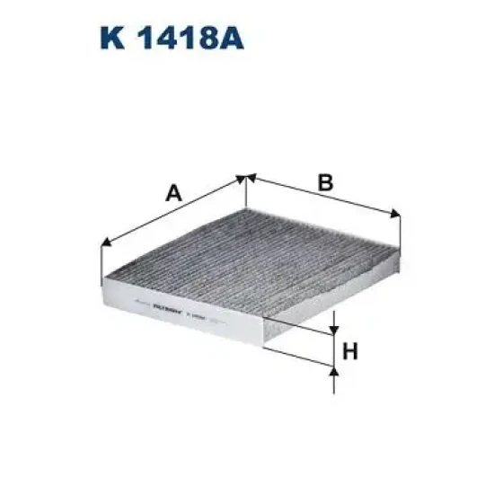 Filtron Polen Filtresi (Karbonlu) – K1418A / OEM 32226484 ürün görseli