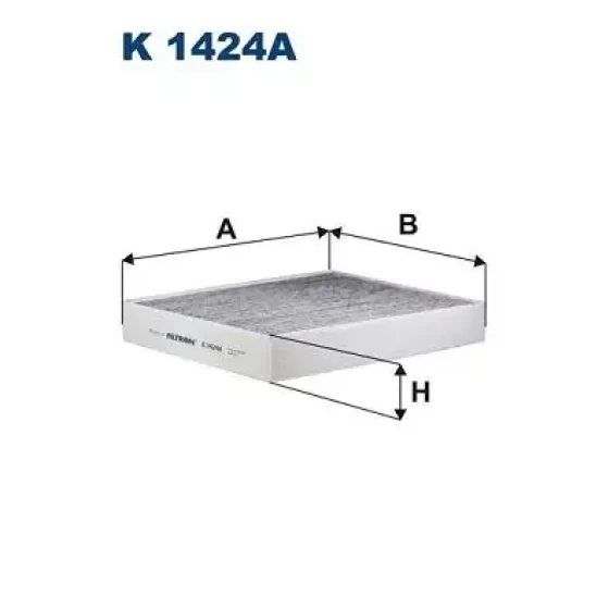 Filtron Polen Filtresi (Karbonlu) – K1424A ürün görseli