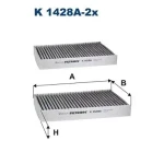 Filtron Polen Filtresi (Karbonlu) – K1428A-2X