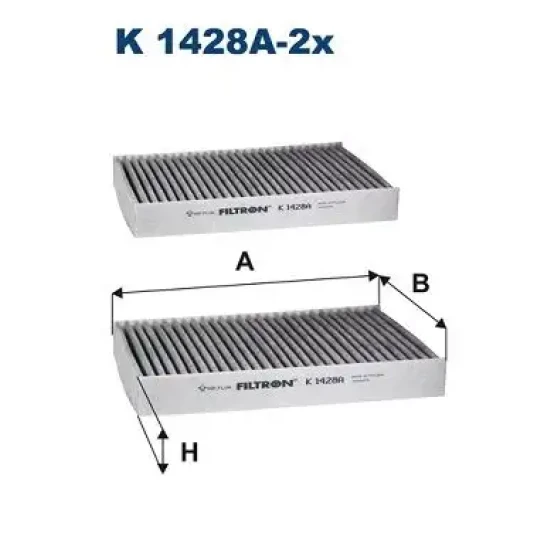 Filtron Polen Filtresi (Karbonlu) – K1428A-2X ürün görseli