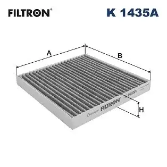 Filtron Polen Filtresi (Karbonlu) – K1435A / OEM 7803A012 ürün görseli