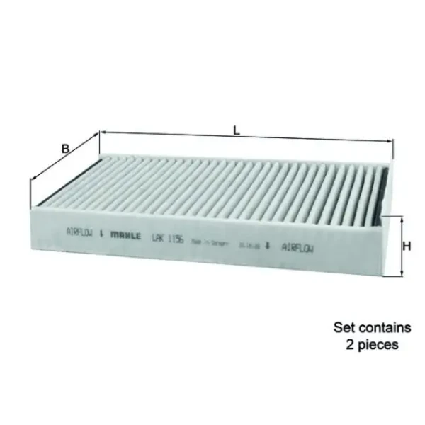 Mahle Polen Filtresi (Karbonlu) – LAK1156/S