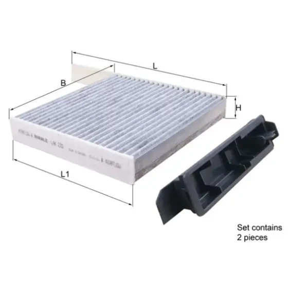 Mahle Polen Filtresi (Karbonlu) – LAK230 ürün görseli