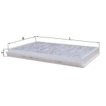 Mahle Polen Filtresi (Karbonlu) – LAK307