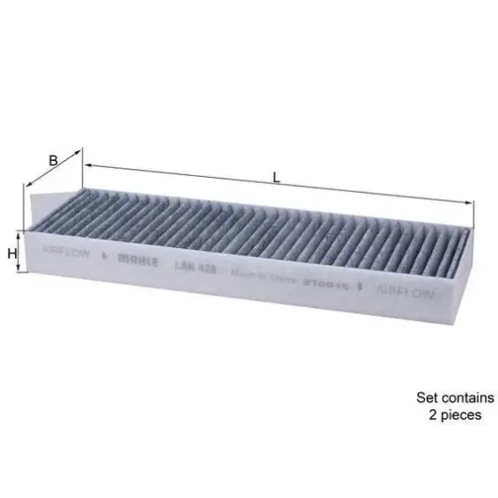 Mahle Polen Filtresi (Karbonlu) – LAK428/S ürün görseli