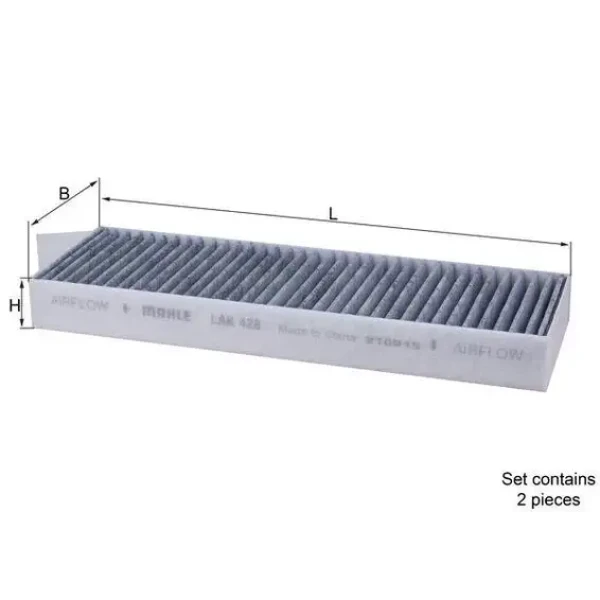 Mahle Polen Filtresi (Karbonlu) – LAK428/S