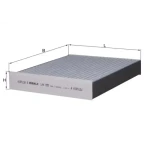 Mahle Polen Filtresi (Karbonlu) – LAK855