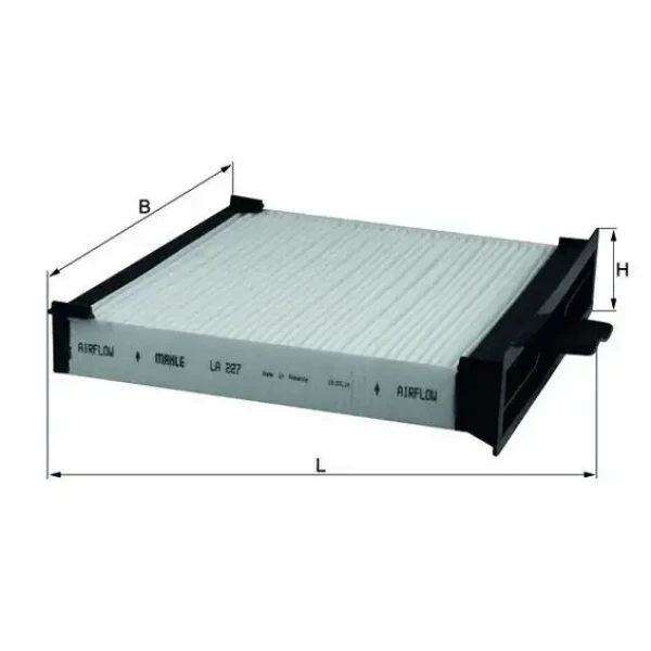 Mahle Polen Filtresi – LA227 / OEM 7701055110