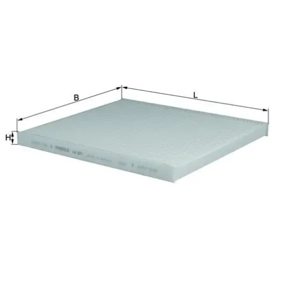 Mahle Polen Filtresi – LA301 ürün görseli