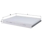 Mahle Polen Filtresi – LA877 / OEM A1668300218