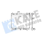 KALE Radyatör – 342210 / OEM 1640021300