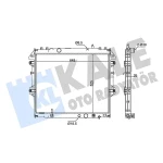 KALE Radyatör – 342335 / OEM 164000L150