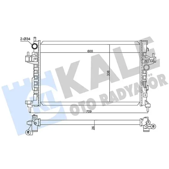 KALE Radyatör – 347495 ürün görseli