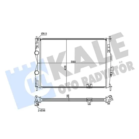 KALE Radyatör – 348045 ürün görseli
