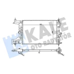KALE Radyatör – 354985 / OEM 13266755