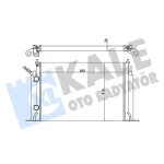 KALE Radyatör – 356260 / OEM K46745809