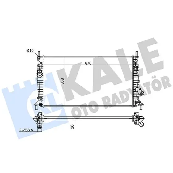 KALE Radyatör – 356300 ürün görseli